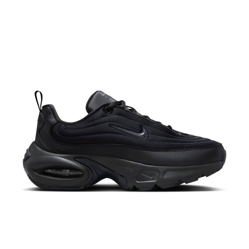 NEW NIKE women's air max portal shoes in black/anthracite